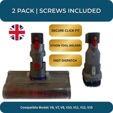 Image of For Dyson V7 V8 V10 V11 V15 Tool Attachment Storage Holder Wall Mount Accessory