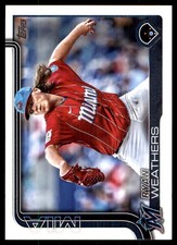 Ryan Weathers 2025 Topps #539 Miami Marlins MLB READ FREE SHIPPING AutographDen