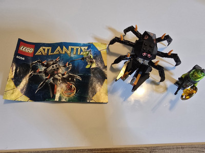 LEGO Atlantis: Monster Crab Clash (8056) Complete with minifig and manual