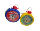 1990 Canteen Cantoons Looney Tunes & Roadrunner Wile E Coyote Warner Bro Plastic