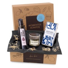 SOL Y SAL – Mediterrane Feinkost-Präsentbox | Olivenöl, Balsámico & Meersalz