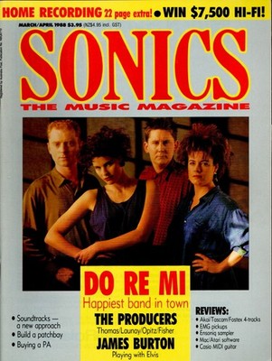 Sonics Australia - March/April 1988 - Do Re Mi, James Burton + Oingo Boingo