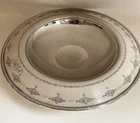 Antique Reed and Barton sterling silver Centerpiece Bowl Pedestal pierced Mono