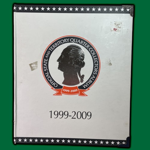 1999-2009 P/D State Quarter Album CSN, Used #34442