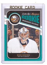 Mikko Koskinen 2011-12 O-Pee-Chee Marquee Rookie Card #572