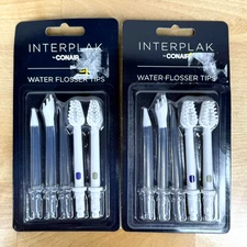 Interplak by Conair Water Flosser Replacement Tips (2 packs) Dental Health NEW