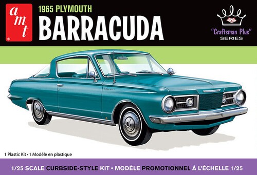 AMT 1965 Plymouth Barracuda Craftsman Plus 1/25 Scale Model 