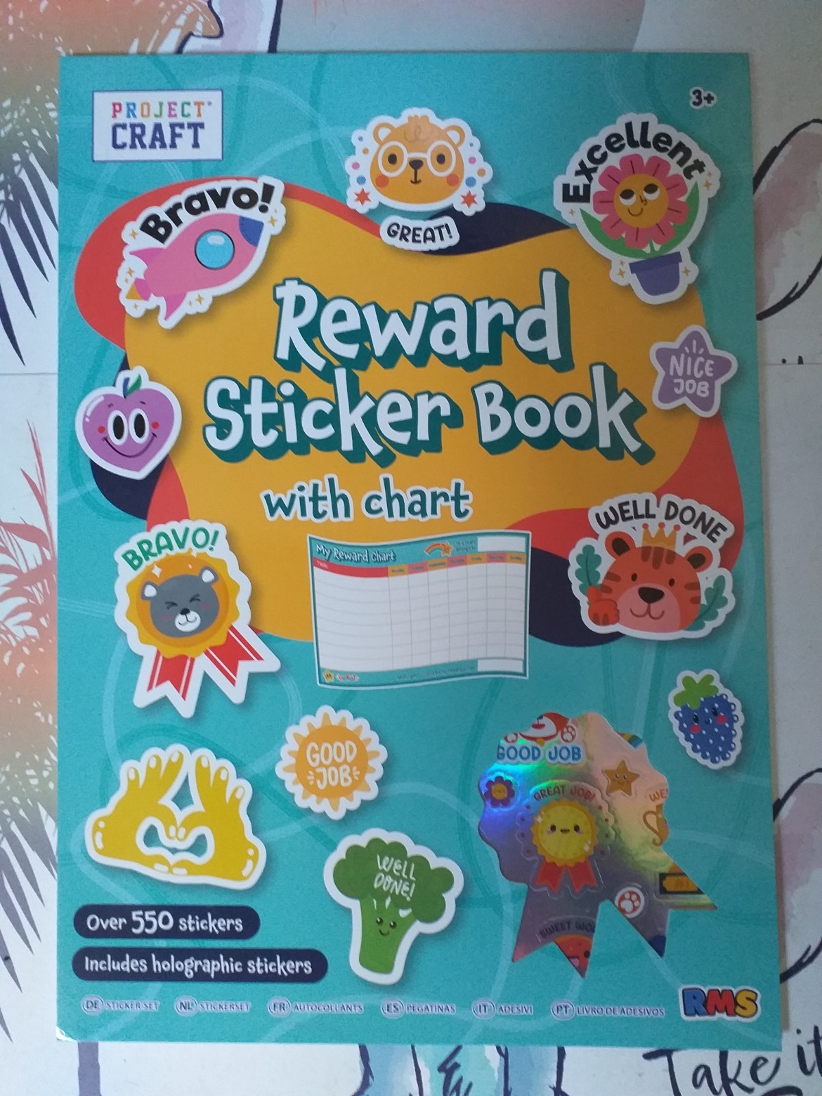 REWARD STICKER BOOK WITH CHART