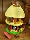 Vintage Kenner Star Wars -  Ewok Treehouse Family Hut Playset Village 1984