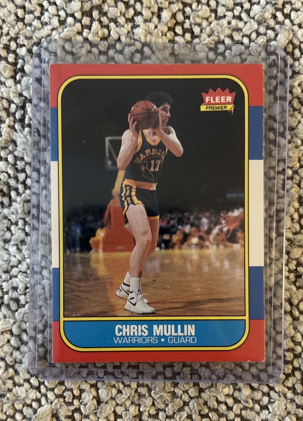 1986-87 Fleer - Chris Mullin #77 (RC)