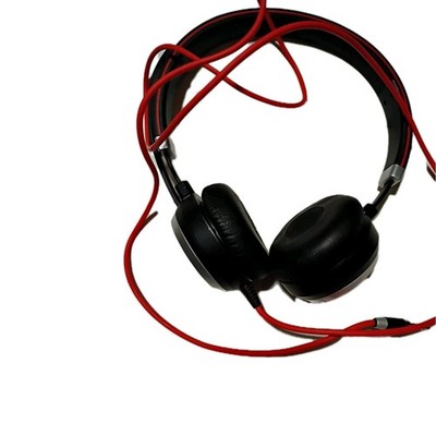 Jabra HSC017 Wired On-Ear Headset 3.5mm Jack Black Red Cable | eBay
