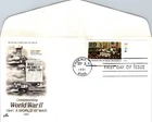 S08-4317, WWII 1941, A WORLD AT WAR: U.S. DECLARES WAR ON JAPAN, ARTCARFT FDC