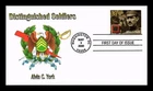 ALVIN C YORK FIRST DAY COVER DISTINGUISHED SOLDIERS CACHET 33 USA