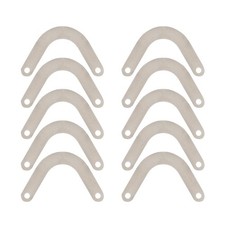Useful Valve Plate Fine Workmanship For Air Compressor Pump Head H Metal 10Pcs