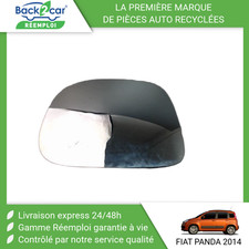 Glace de rétroviseur Fiat PANDA