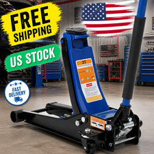 3 Ton Profile Floor Jack-6600lbs Heavy Duty Aluminum Hydraulic Car Jack Low