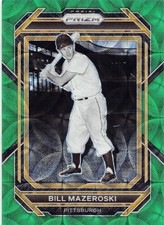 2023 Panini Prizm #181 Bill Mazeroski Green Scope Prizms #/75