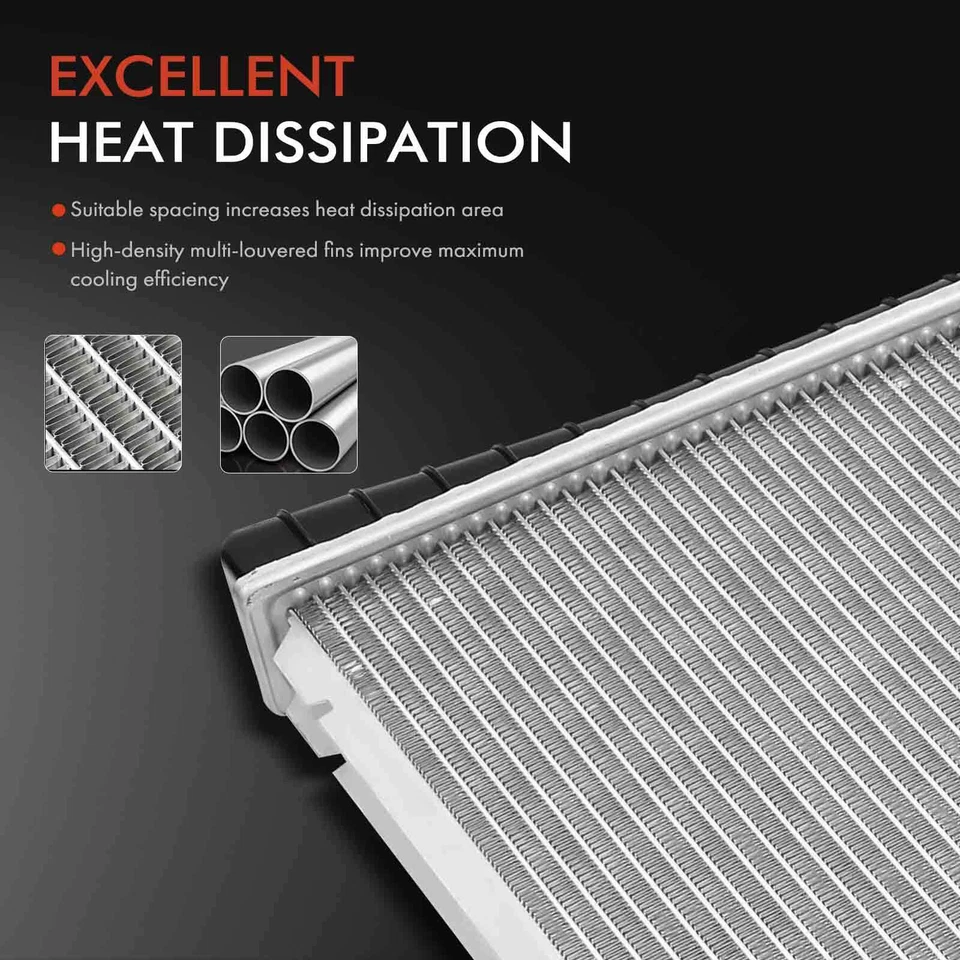 Radiador con Trans. Enfriador de aceite para Buick Electra 88-90 Oldsmobile Pontiac 3,8 L Foto 3 de 4