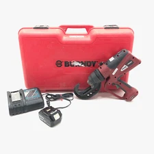 Burndy PAT444S Patriot 11-Ton Dieless Hydraulic Crimper w Battery, Charger, Case