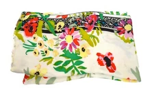 INC International Concepts Floral Rainforest Printed Pashmina white mixed colors