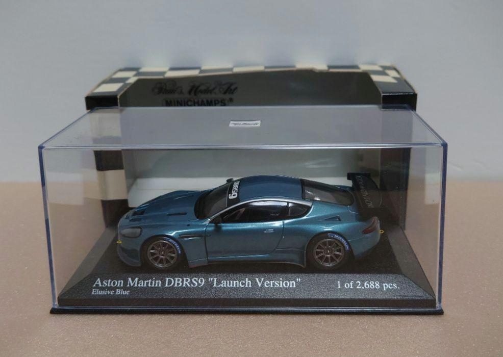 ミニカー MINICHAMPS Aston Martin DBRS9 1/43 1/43 Minichamps Aston Martin DBRS9 Blue Almost unused Vintage Rare