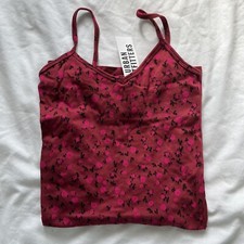 BNWT Urban Outfitters XS Dress Red and Pink Floral RRP £29