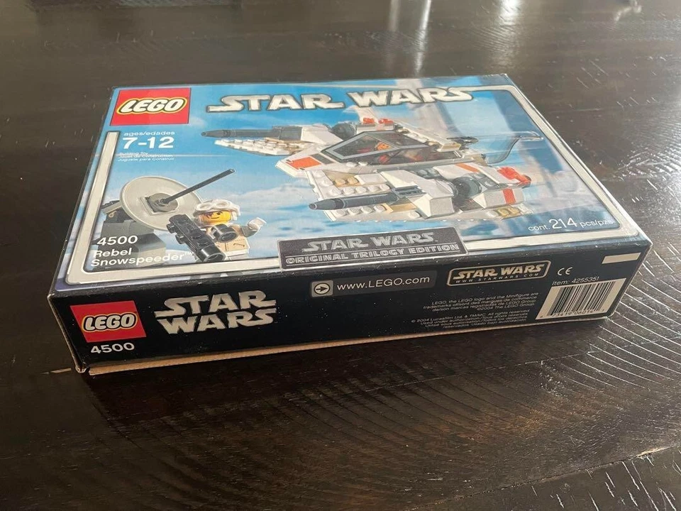 LEGO 4500 Rebel Snowspeeder издание трилогии STAR WARS 214 деталей запечатанный - Изображение 4 из 4