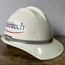 Vintage E.D. Bullard Hard Boiled Hard Hat Model 302RT Rain Trough - Ameritech
