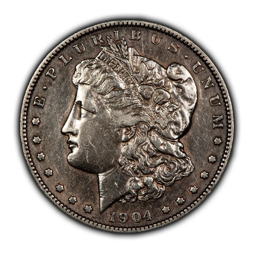 1904-S $1 Morgan Silver Dollar - XF/AU Key Date - SKU-D5714