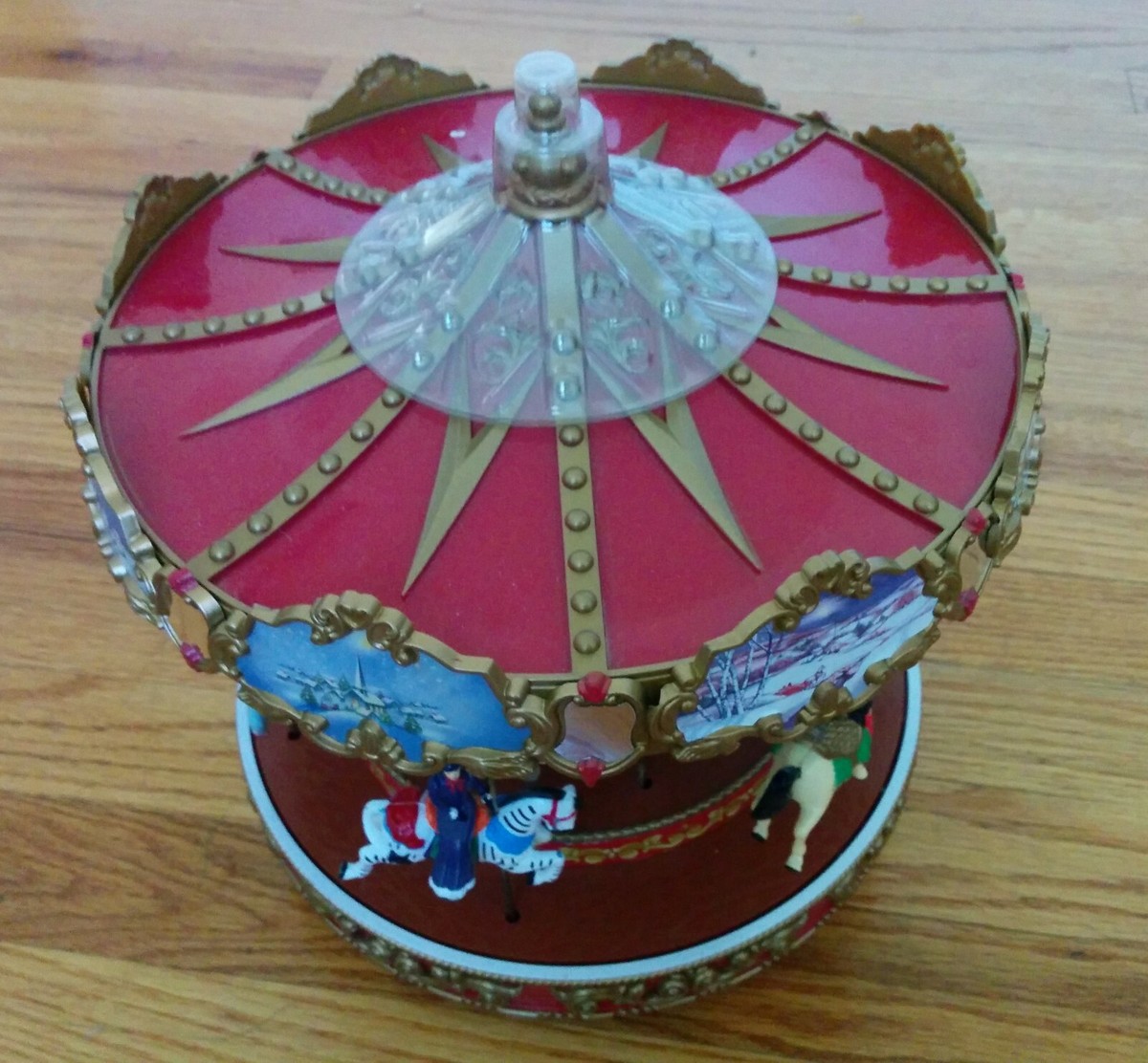 オルゴール Mr. Christmas Triple Decker Carousel Amazon.com: Mr. Christmas Triple Decker Carousel : Home & Kitchen