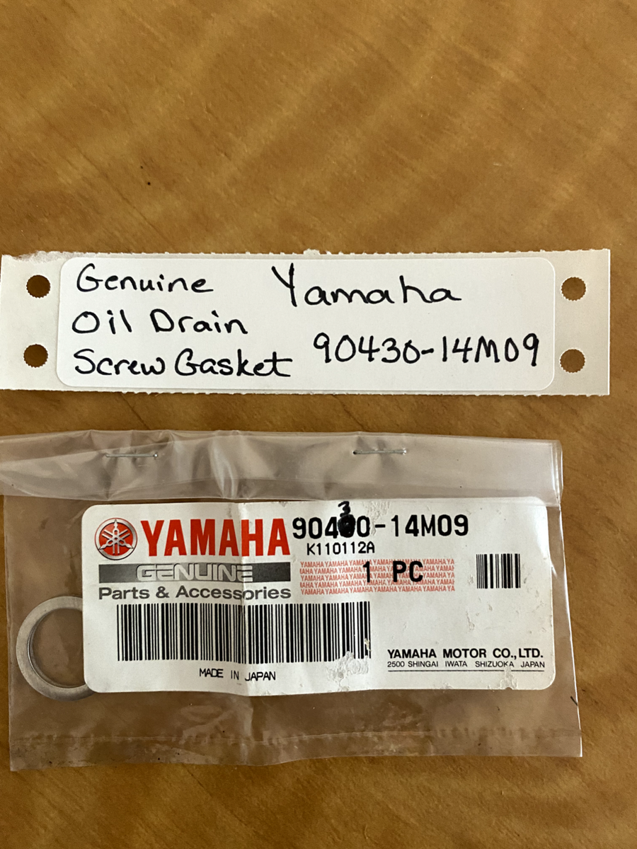 R4 B6 gear oil drain bolt and washer NMAX V2 AEROX V1 V2 100% GENUINE