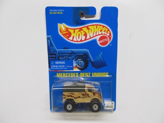 Hot Wheels - Blue Card #239 Mercedes-Benz UNIMOG