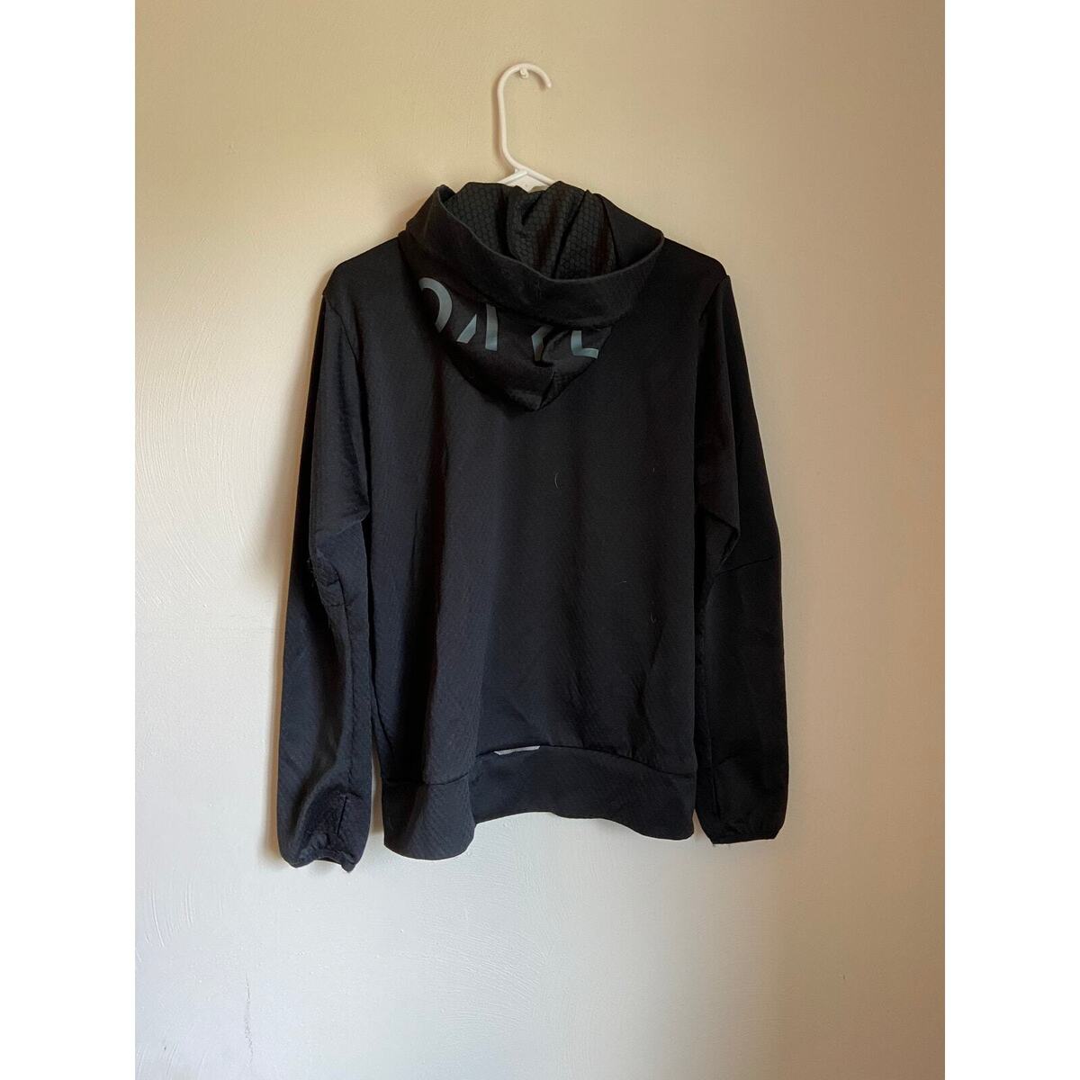 Oakley Men Enhance Tech Fleece Blackout Jacket Size S Oakley Men Enhance Tech Fleece Blackout Jacket Size S