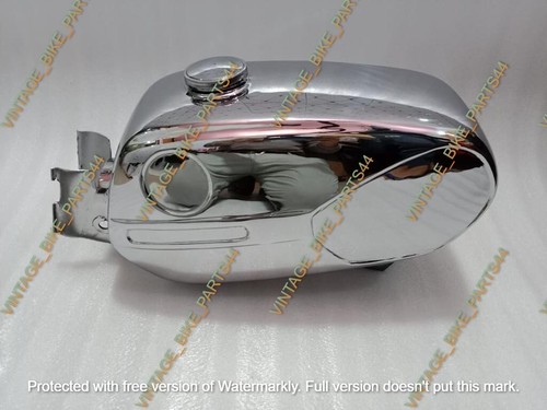 Zündapp Ks 50 Super Sport Typ 517-20 Chrom Gas Benzin Tank 1971 + Kappe - Picture 3 of 5