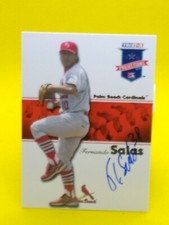 Fernando Salas 2008 TriStar Projections #309 (PERSONAL AUTOGRAPH) STL Cardinals