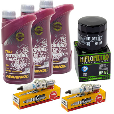 Suzuki VZ 800 Marauder Service Kit Ölwechsel Öl Motul 300V 10W40 Ölfilter