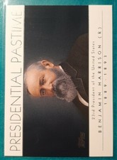 2004 TOPPS PRESIDENTIAL PASTIME BENJAMIN HARRISON #23 1889-1893 REPUBLICAN