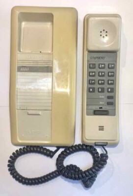 Vintage 1980s Northern Telecom Symphony 1000 Push Button Desk/Wall