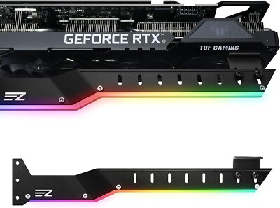 EZDIY-FAB ARGB GPU Holder Brace Graphics Card Support Video Card 5V 3Pin 309 Ser