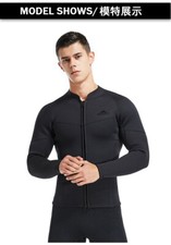 Top Quality Men's Wetsuits 3mm Nylon Top Jacket, Diving Snorkeling Surfing NEW