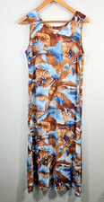 Hilo Hattie Women's Dress Size Small Floral Hawaiian Tropical Midi Maxi Vacation
