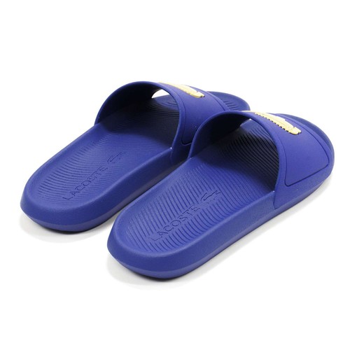 NEW Lacoste Men's Croco Slide Open Toe Sandals