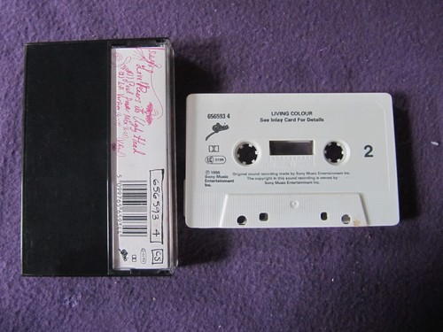 LIVING COLOUR - CASSETTE TAPE - Picture 2 of 2