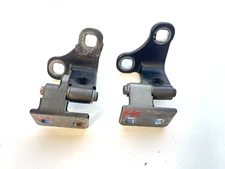 10-12 RANGE ROVER L322 FRONT RIGHT SIDE DOOR HINGE BRACKET SET PAIR LOT213 OEM