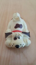 Vintage, Tonka Pound Puppy, 1986, Hard Plastic Dog, Brown and White