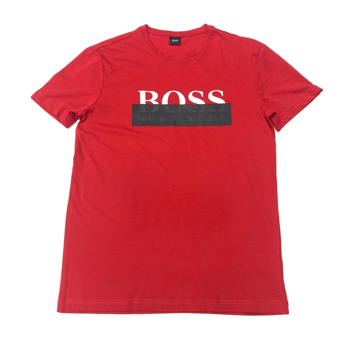 Regular Fit Hugo Boss Mens Tshirt Buy BOSS Logo Print Regular Fit