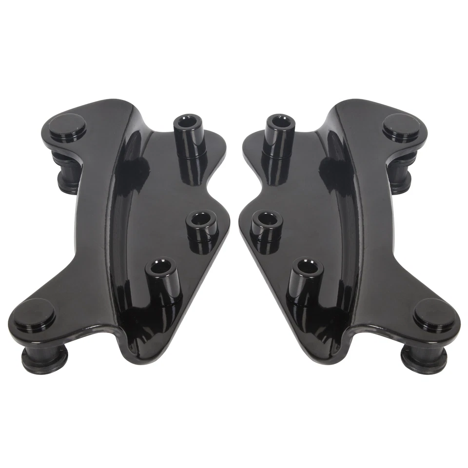 Black 4 Point Docking Hardware Kit For Harley Touring Electra Glide 2009-2013 - Image 4 of 4