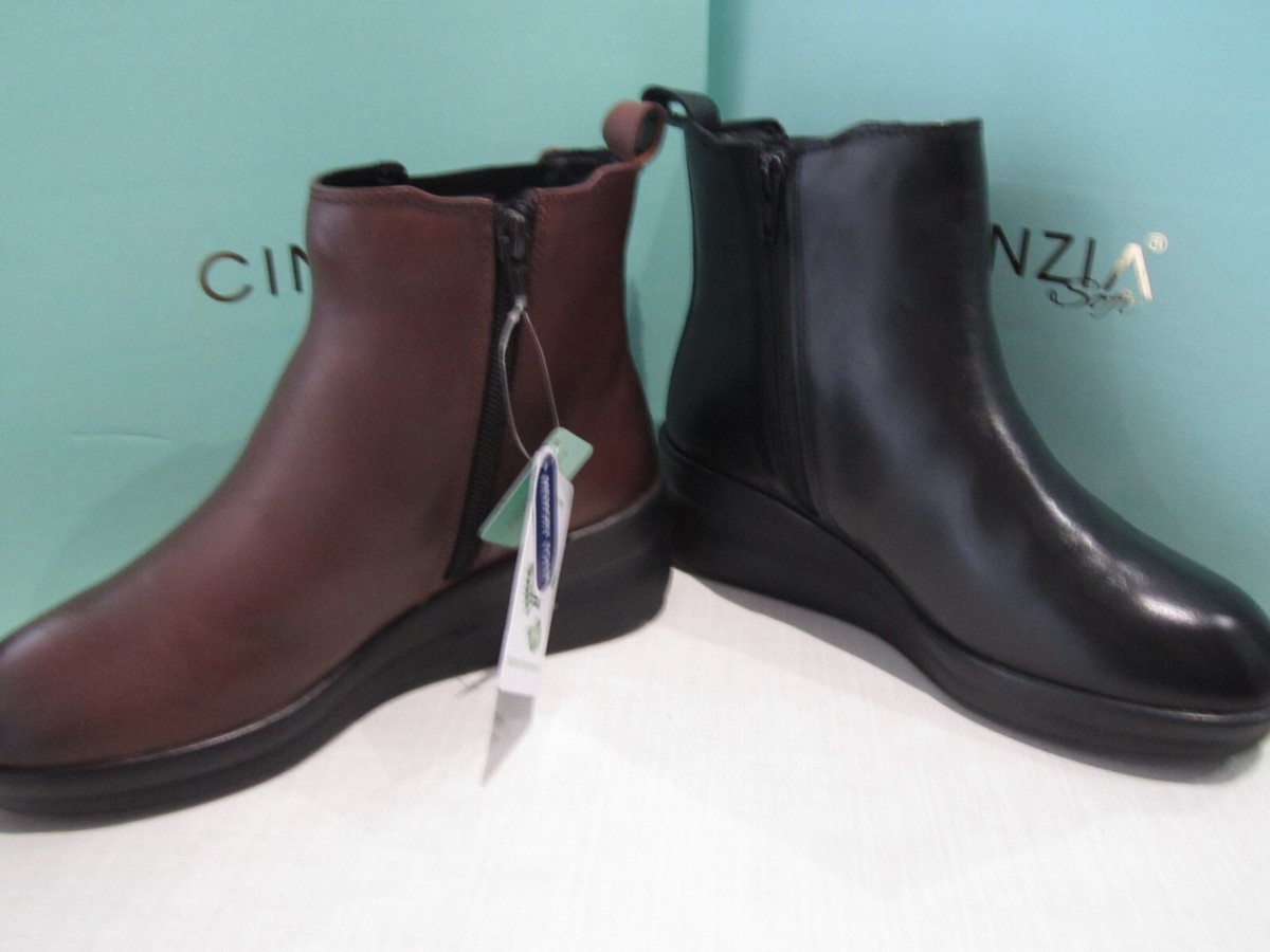 CINZIA SOFT STIVALETTI WALK VERA PELLE NUOVO
