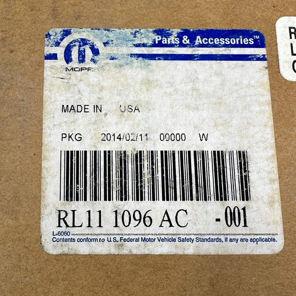 Compresor de aire acondicionado Mopar RL111096AC para Dodge Challenger 2010 hecho en EE. UU. Foto 4 de 4