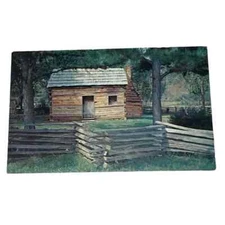 Postcard Lincoln Homestead Knob Creek Hodgenville Kentucky Vintage A358
